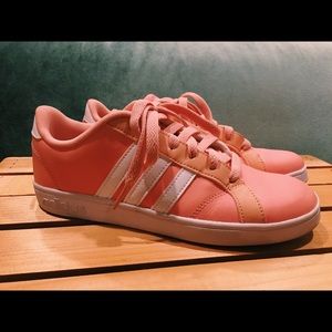 ADIDAS Unisex Kids Baseline Pink Sneaker